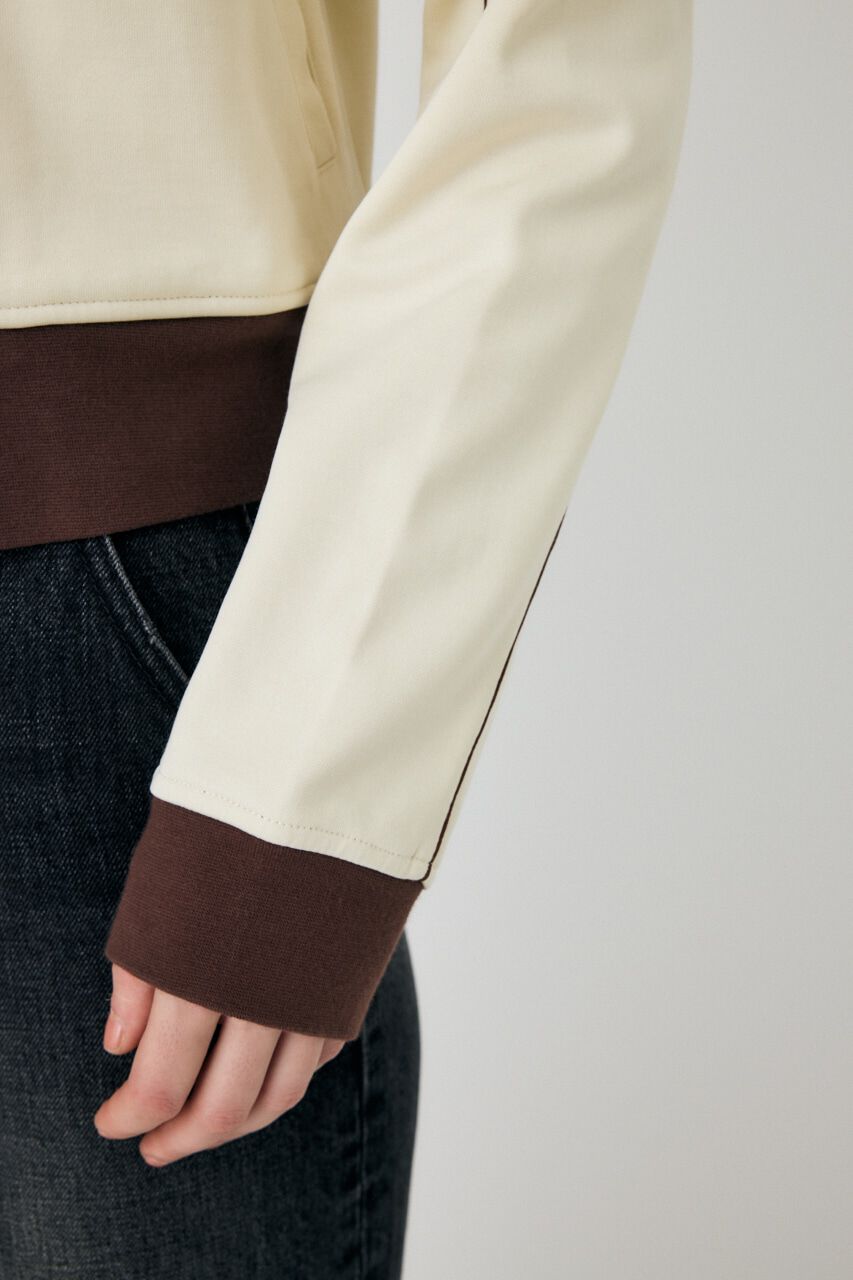 MOUSSY「PIPING TRACK ジャケット」|ブルゾン・スタジャン|