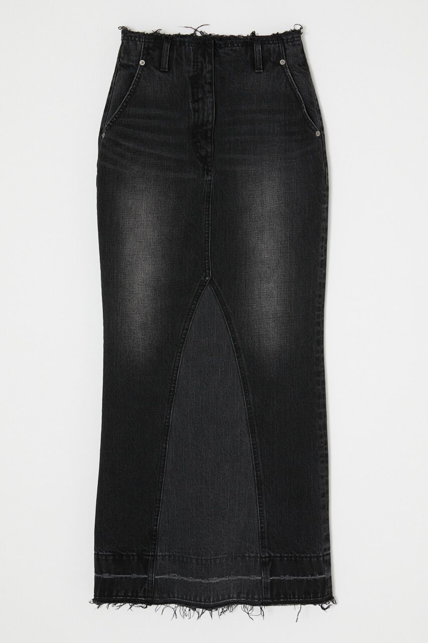MOUSSY「MERMAID DENIM LONG SKIRT」|スカート|
