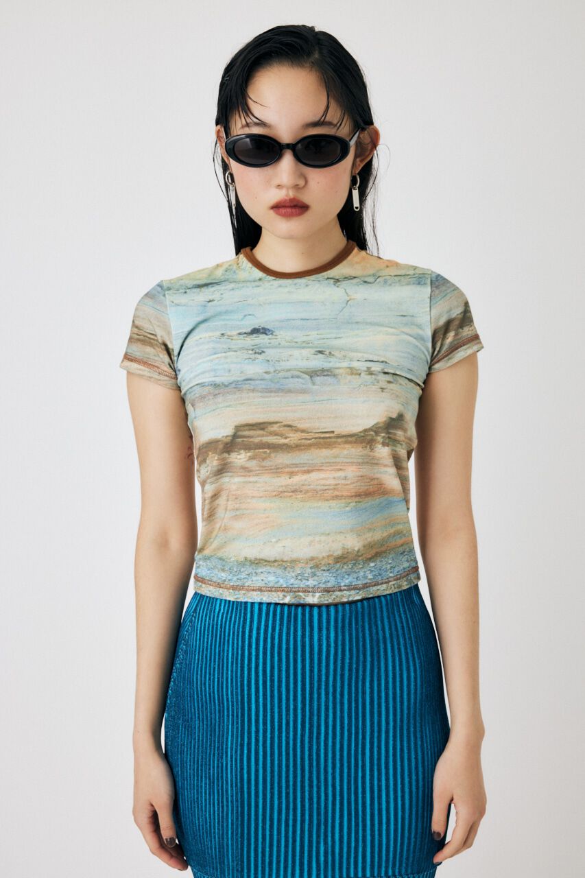 MOUSSY「NATURE FEEL Tシャツ」|Tシャツ・カットソー|BEG