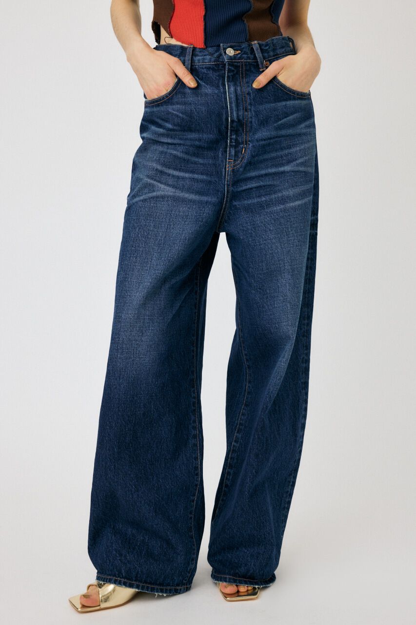 MOUSSY「LOW CROTCH BAGGY」|デニム|