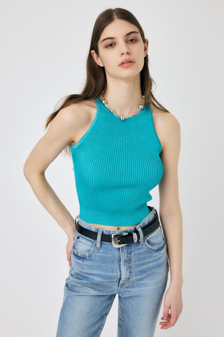 MOUSSY「GLITTER KNIT キャミソール」|キャミソール|TQ