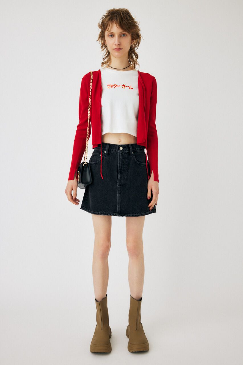 MOUSSY「DENIM ミニスカート」|スカート|