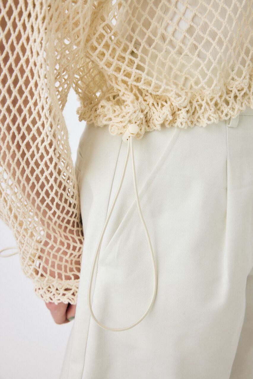 MOUSSY「MESH CUT トップス」|Tシャツ・カットソー|