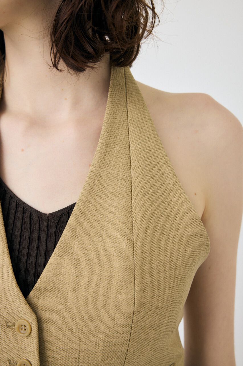 MOUSSY「HALTER NECK SUMMER ベスト」|キャミソール|