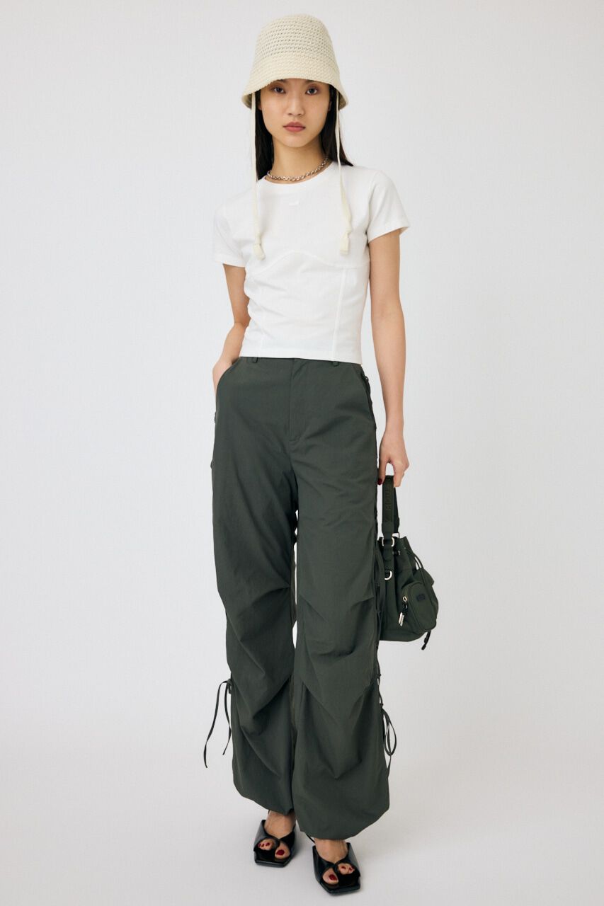 MOUSSY「PIGMENT SWITCHING LOGO Tシャツ」|Tシャツ・カットソー|