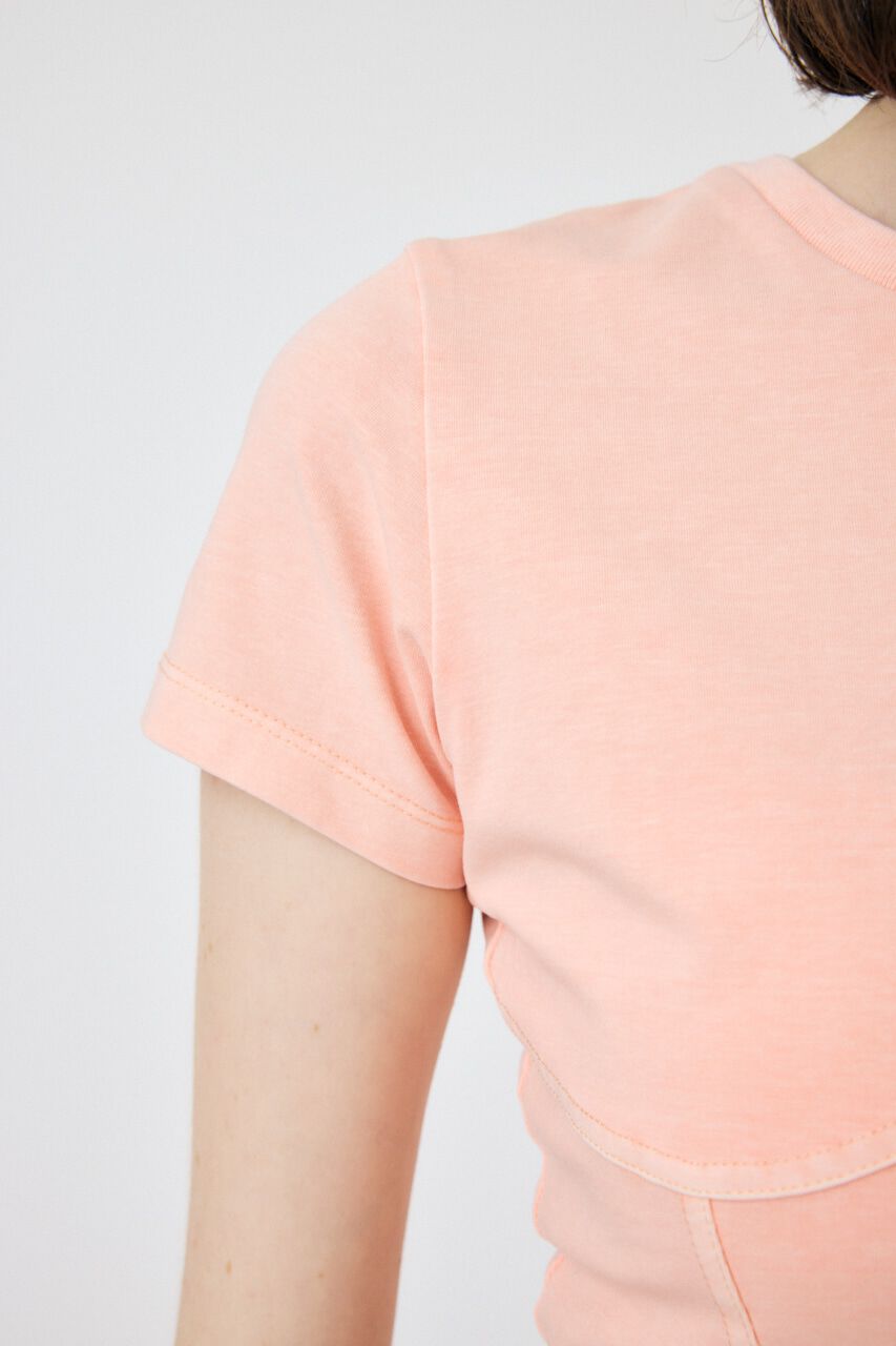 MOUSSY「PIGMENT SWITCHING LOGO Tシャツ」|Tシャツ・カットソー|