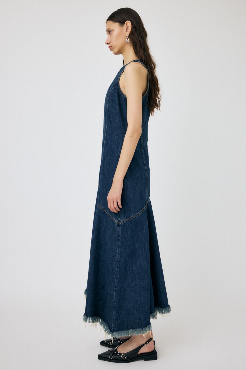 MOUSSY「AMERICAN SLEEVE WAVY ドレス」|ワンピース|