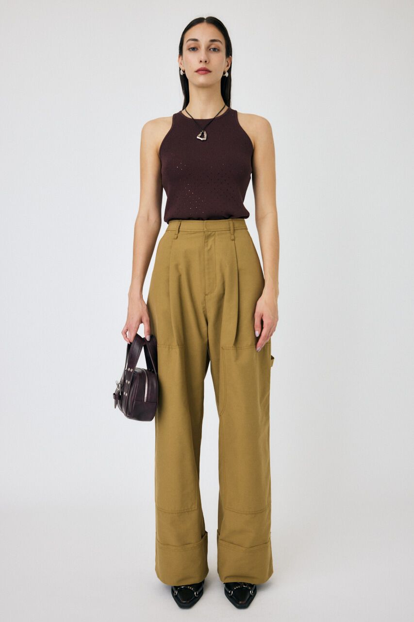 MOUSSY「RHINESTONE タンク」|タンクトップ|