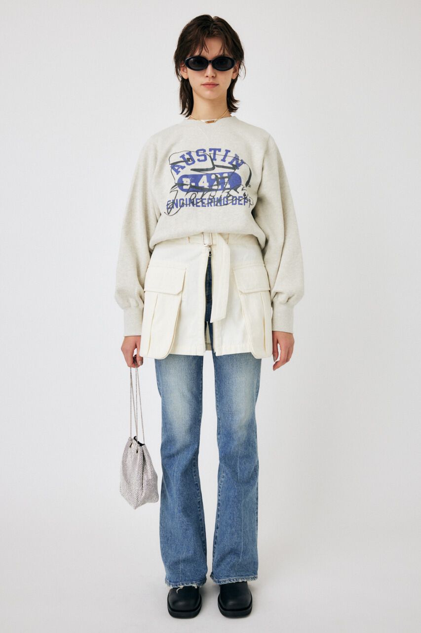 MOUSSY「MVS FLARE」|デニム|