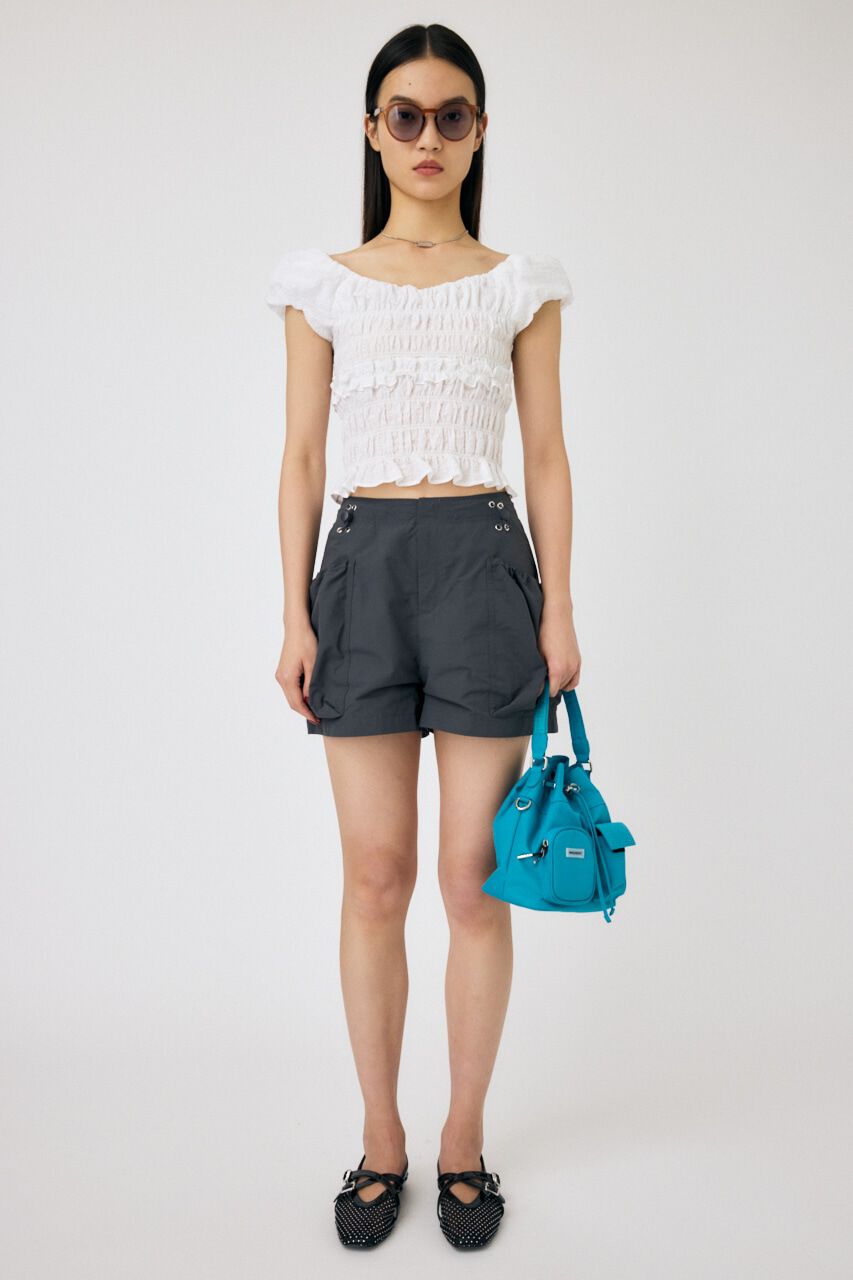 MOUSSY「DRAWSTRING POCKET ショーツ」|その他|