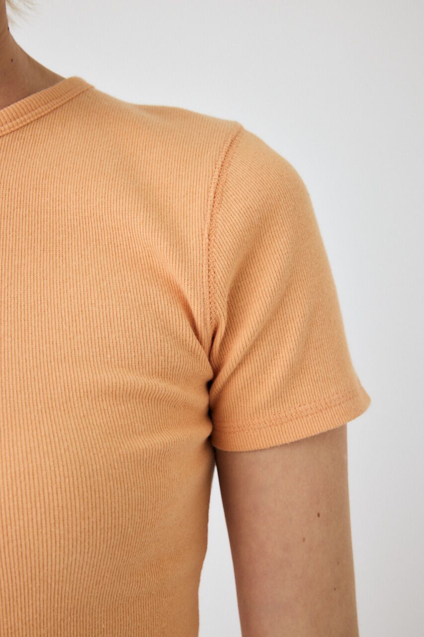 MOUSSY「BASIC RIB Tシャツ」|Tシャツ・カットソー|