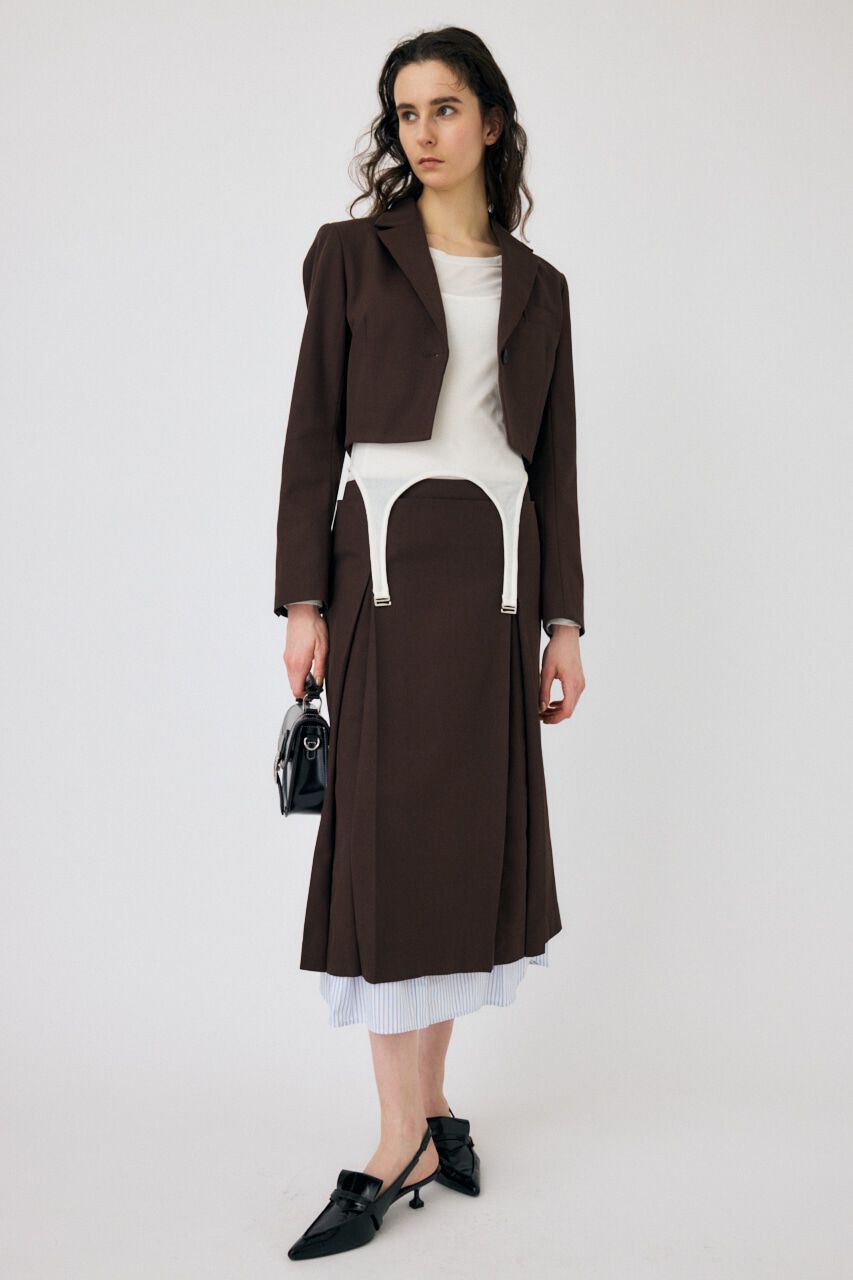 MOUSSY「LAYERED MIDI スカート」|スカート|