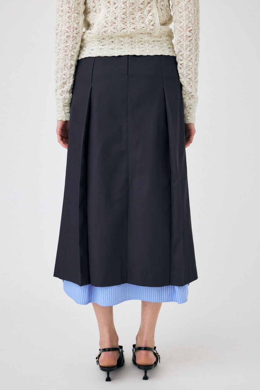 MOUSSY「LAYERED MIDI スカート」|スカート|