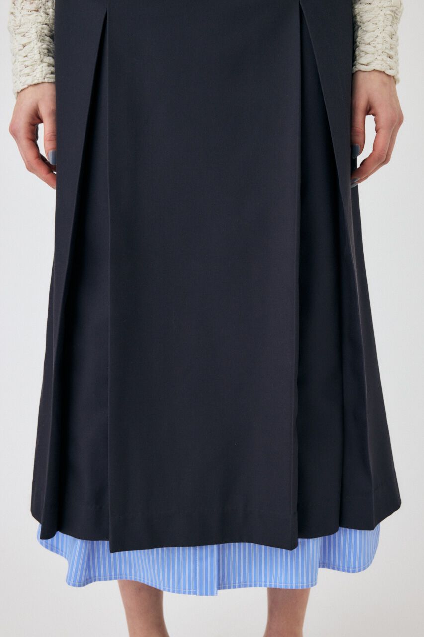 MOUSSY「LAYERED MIDI スカート」|スカート|