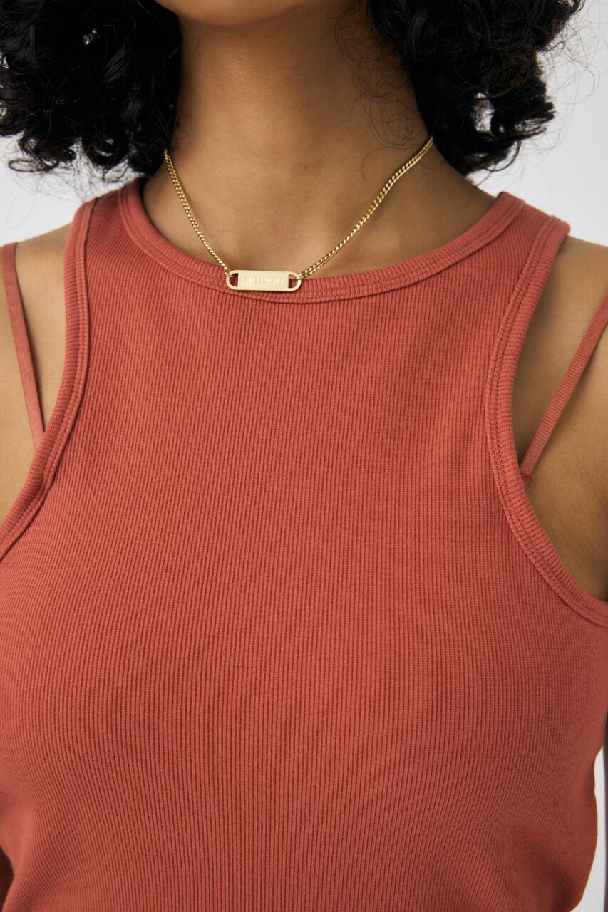 MOUSSY「STRAP MINIMAL タンク」|タンクトップ|