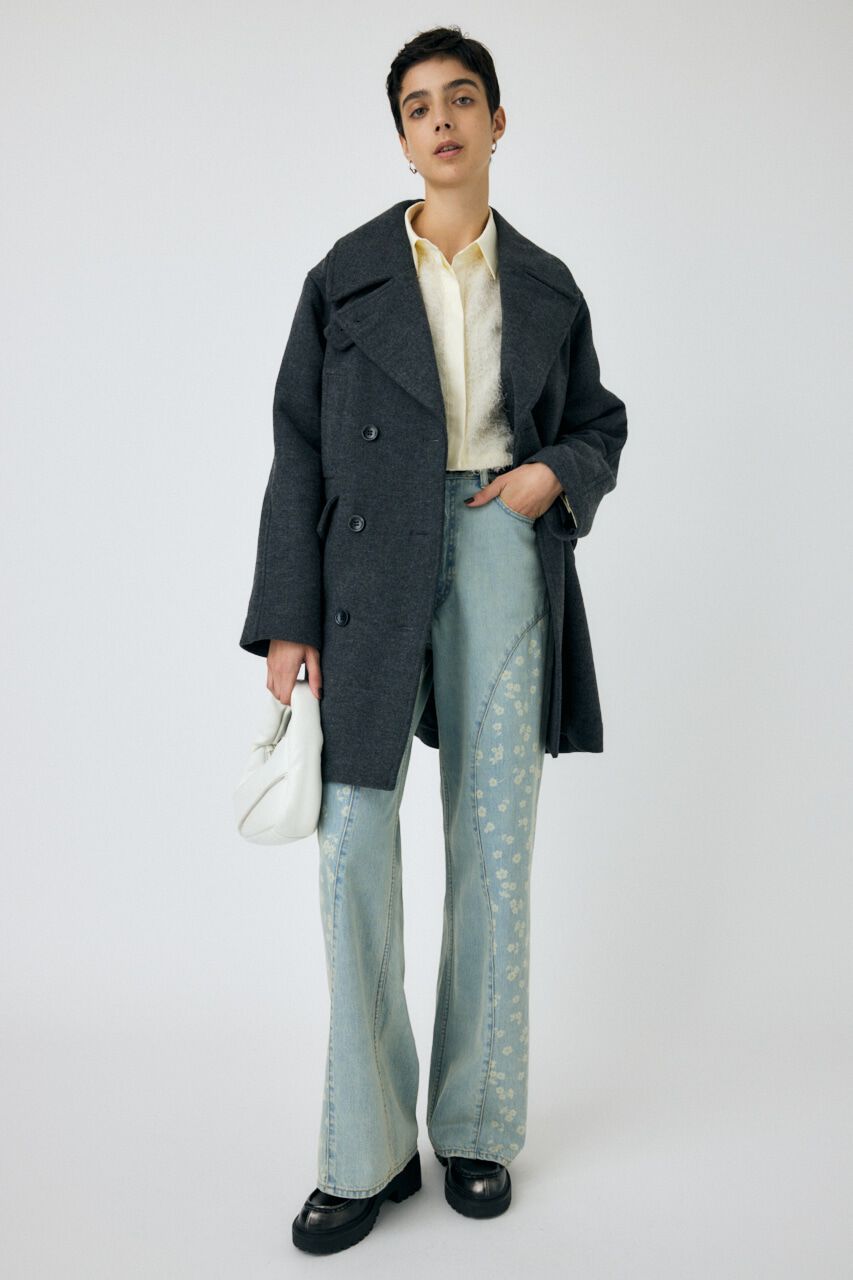 MOUSSY「DOUBLE BREASTED ミドルコート」|その他|