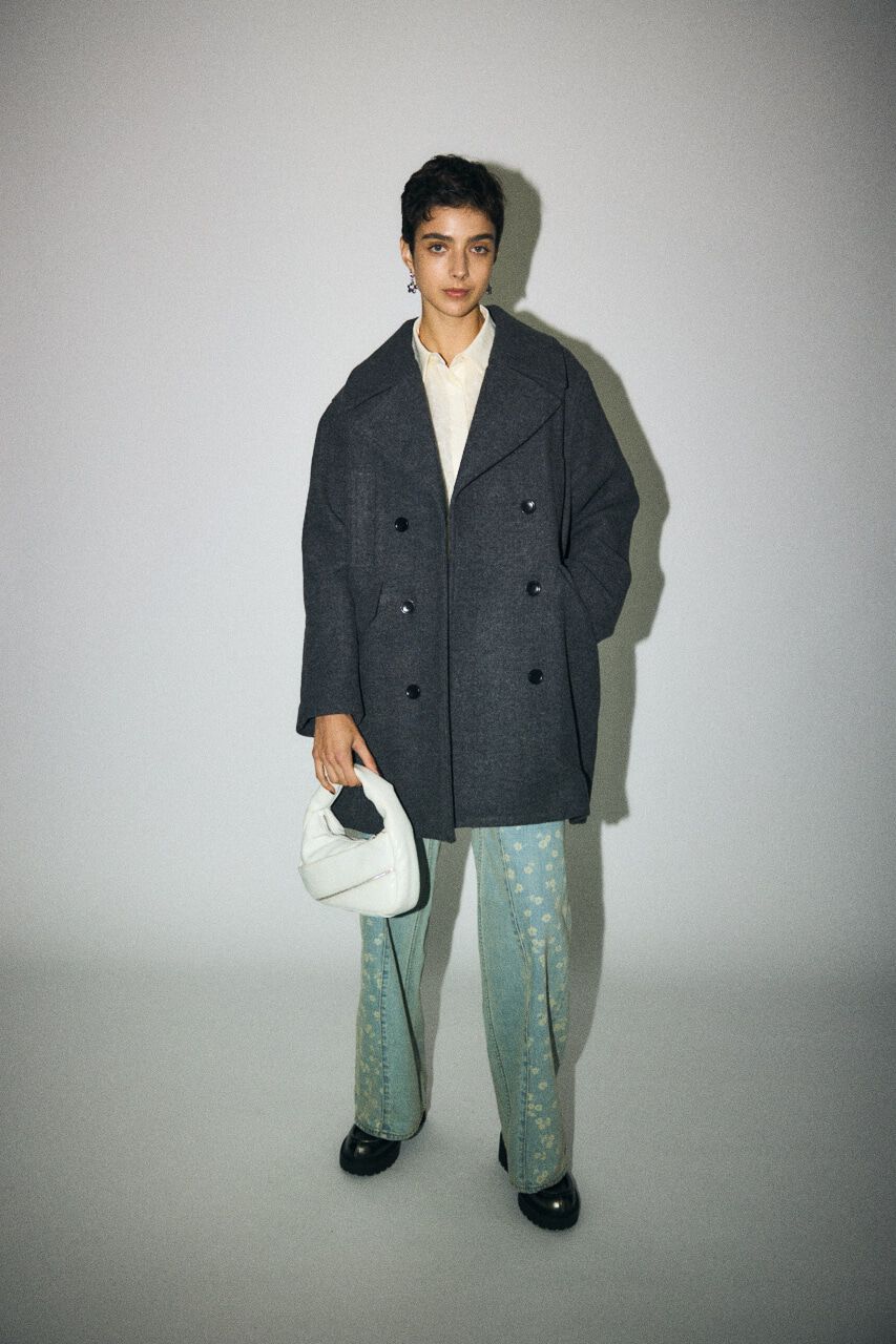 MOUSSY「DOUBLE BREASTED ミドルコート」|その他|