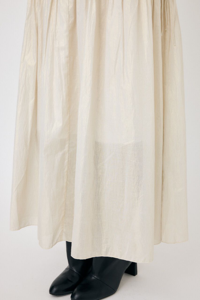 MOUSSY「SHIRRING ロングスカート」|スカート|