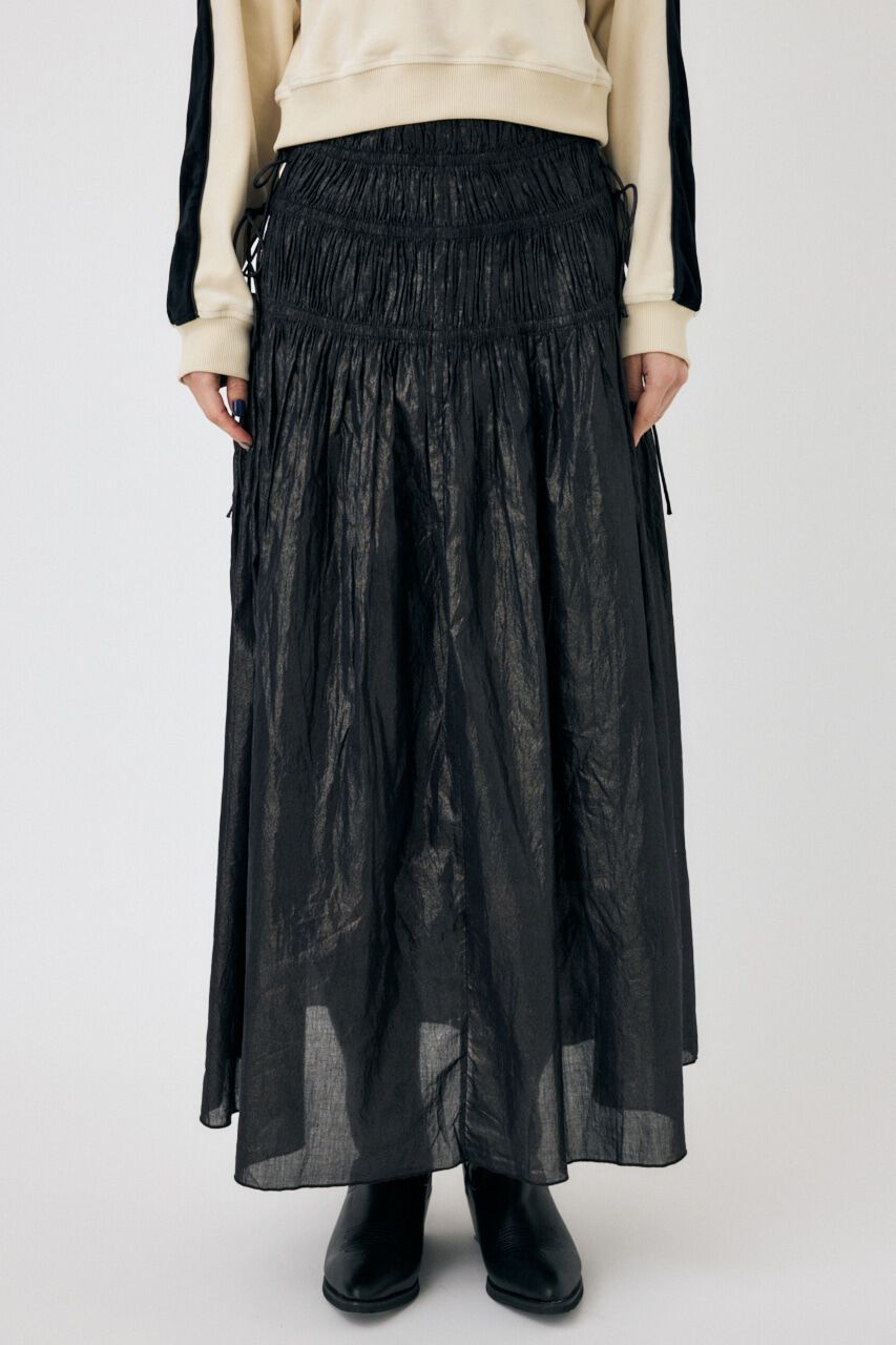 MOUSSY「SHIRRING ロングスカート」|スカート|