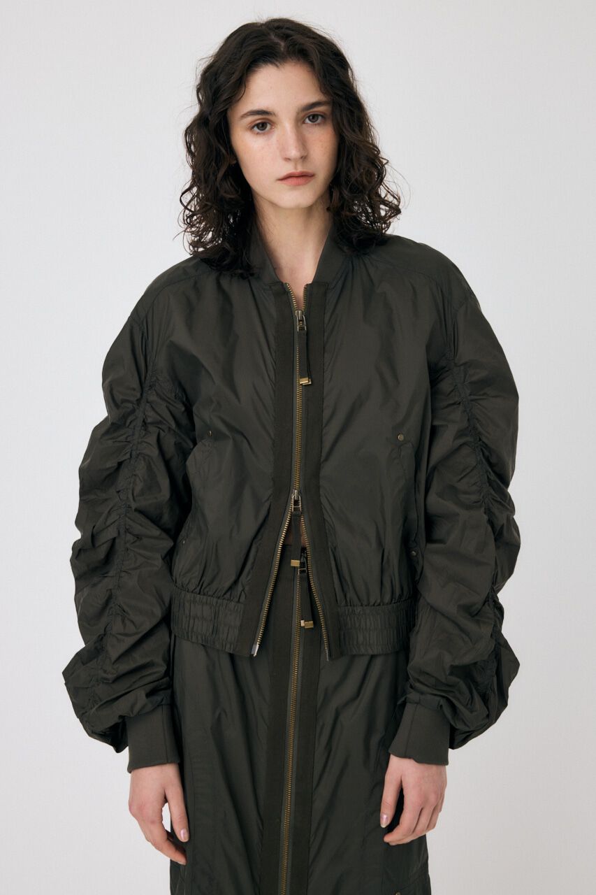 MOUSSY「FRONT ZIP FUNCTION ブルゾン」|ブルゾン・スタジャン|