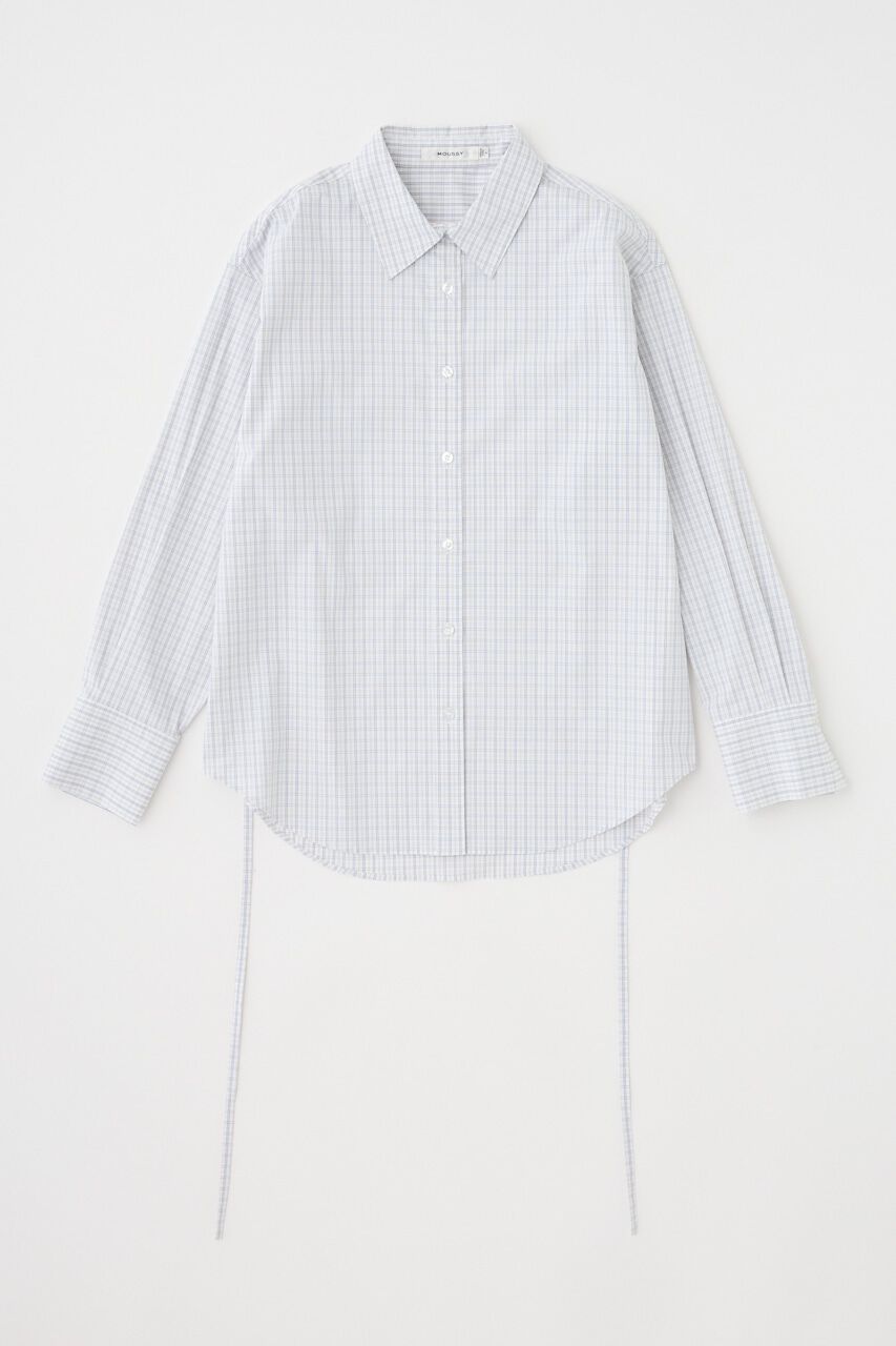 MOUSSY「WAIST TIE OVER シャツ」|シャツ・ブラウス|