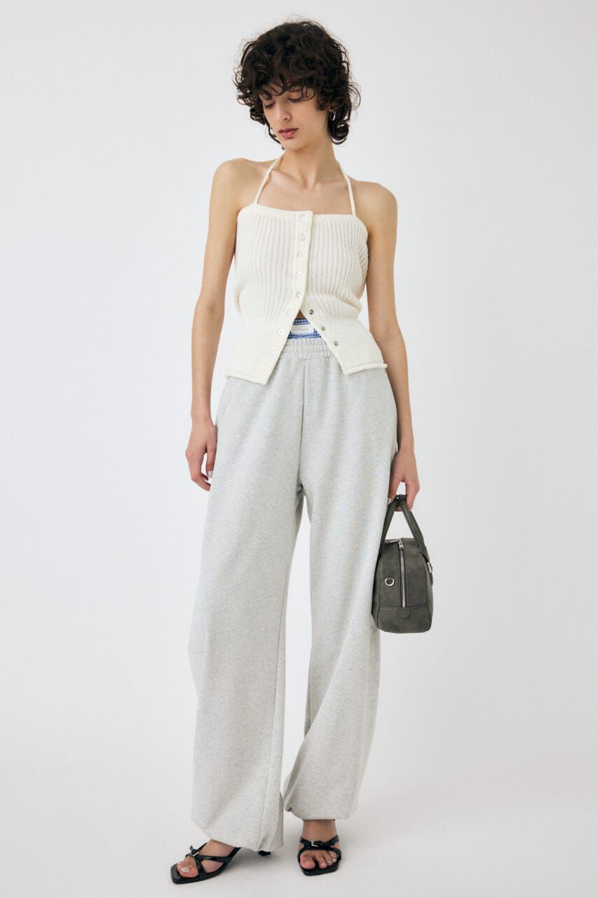 MOUSSY「FRONT BUTTON ニットキャミ」|キャミソール|