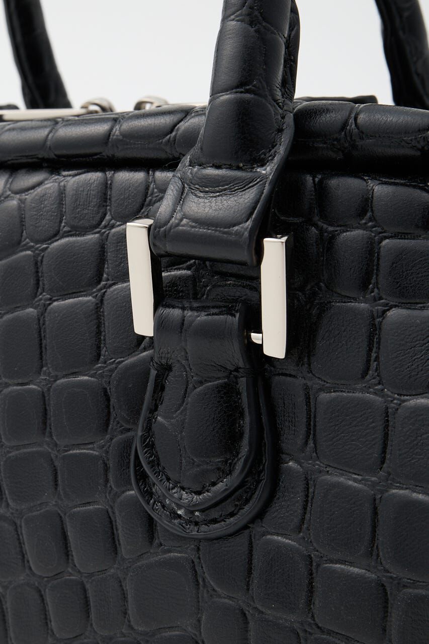 MOUSSY「F/CROCO MINI ボストン バッグ」|その他|