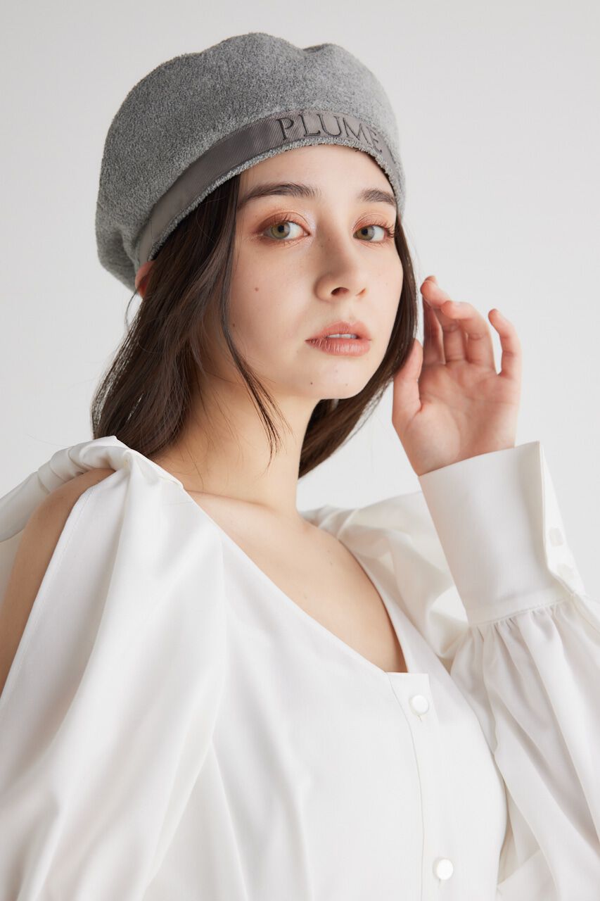 rienda「ロゴデザインベレー帽」|その他|