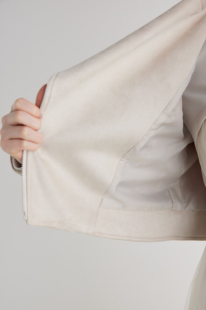 rienda「24SSフェイクスエードライダースJK」|その他|