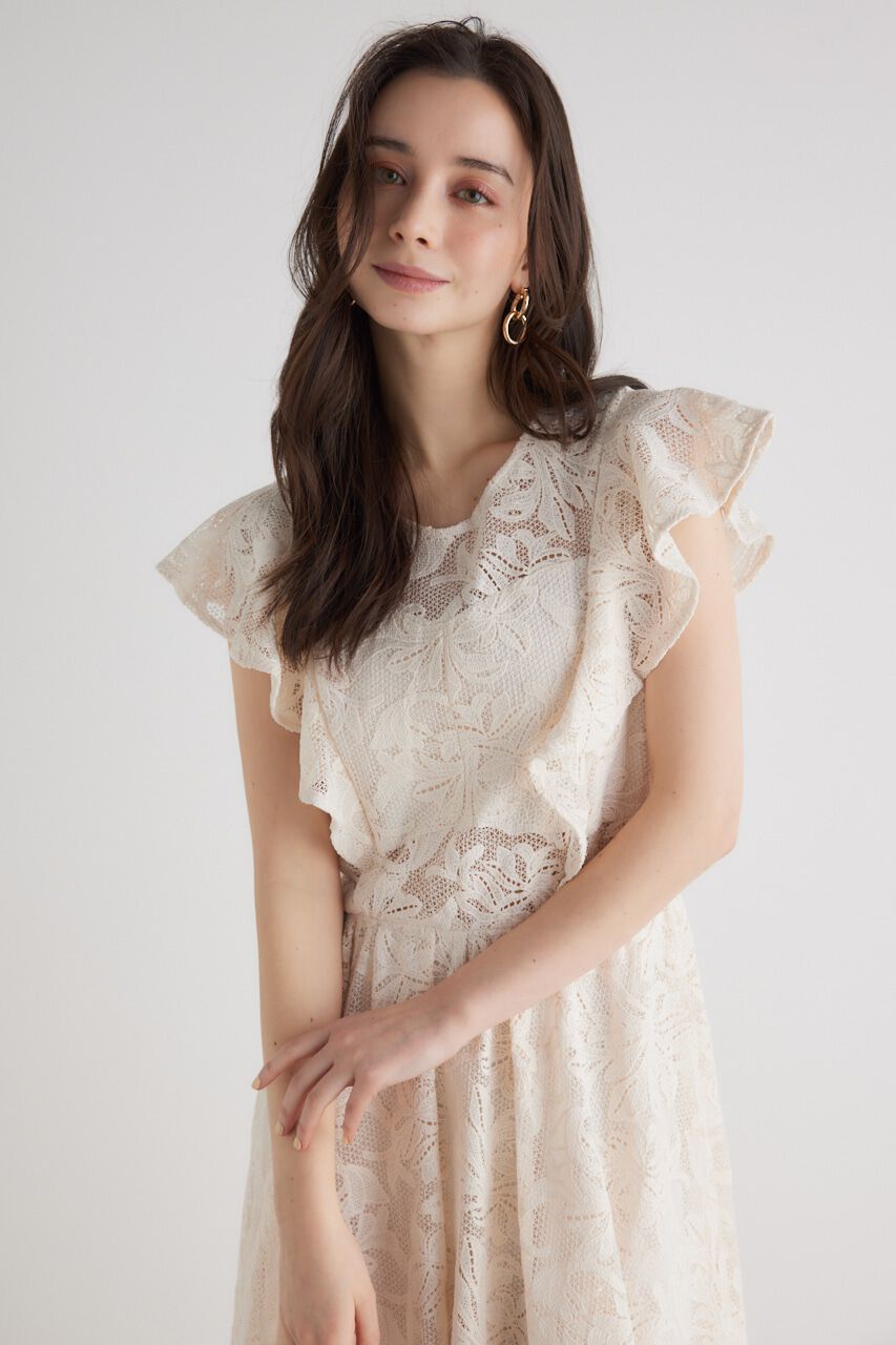 rienda「フリルSLVレースOP」|ワンピース|