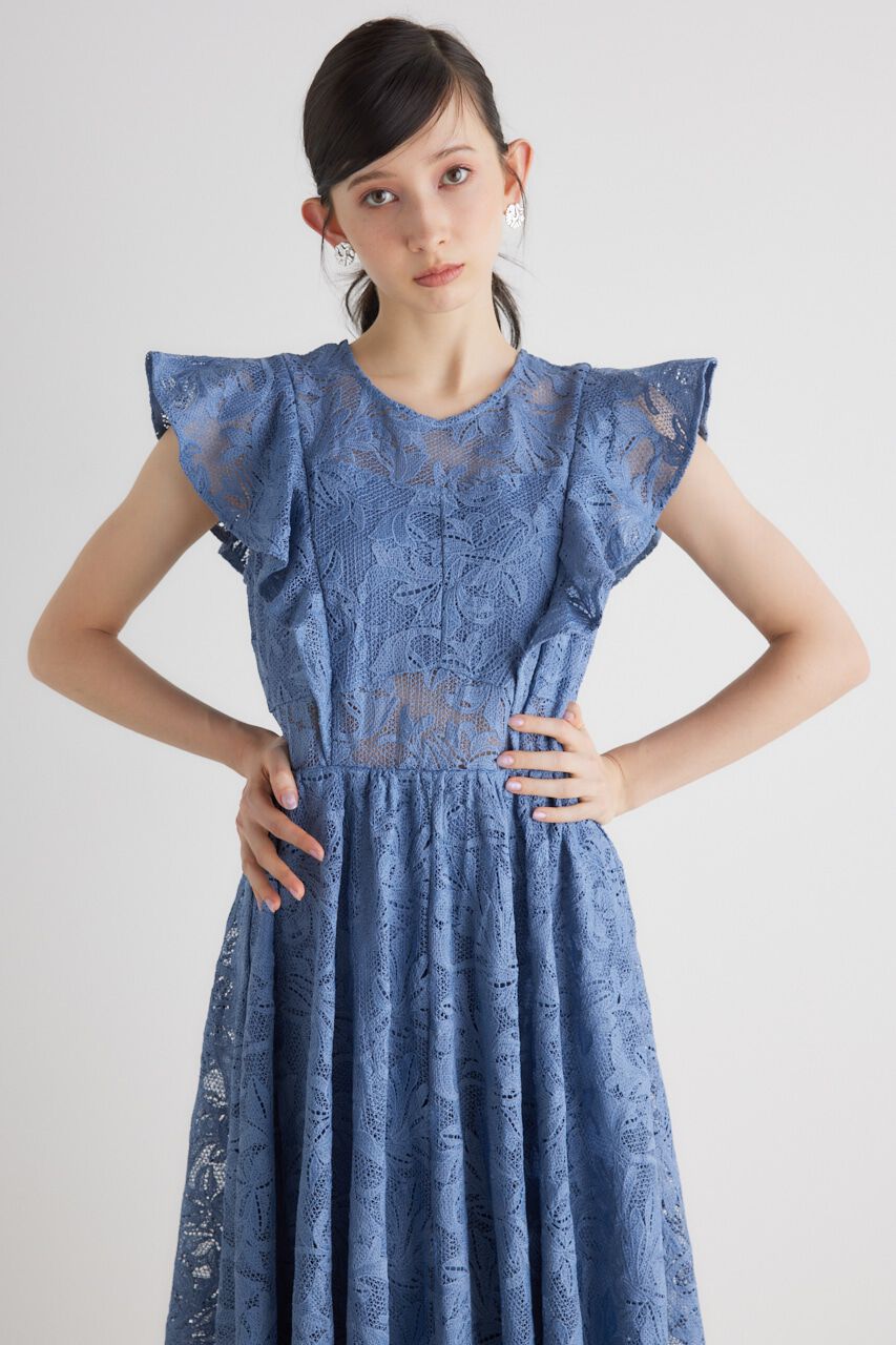 rienda「フリルSLVレースOP」|ワンピース|