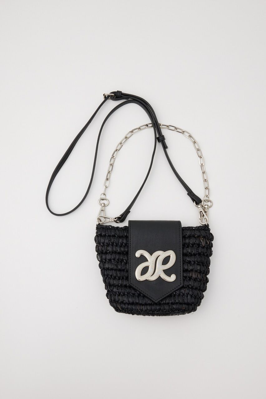 rienda「2wayRRロゴミニBAG」|その他|BLK