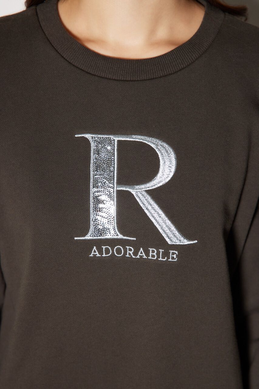 rienda「ティアードフリルスウェットミニワンピース」|ワンピース|