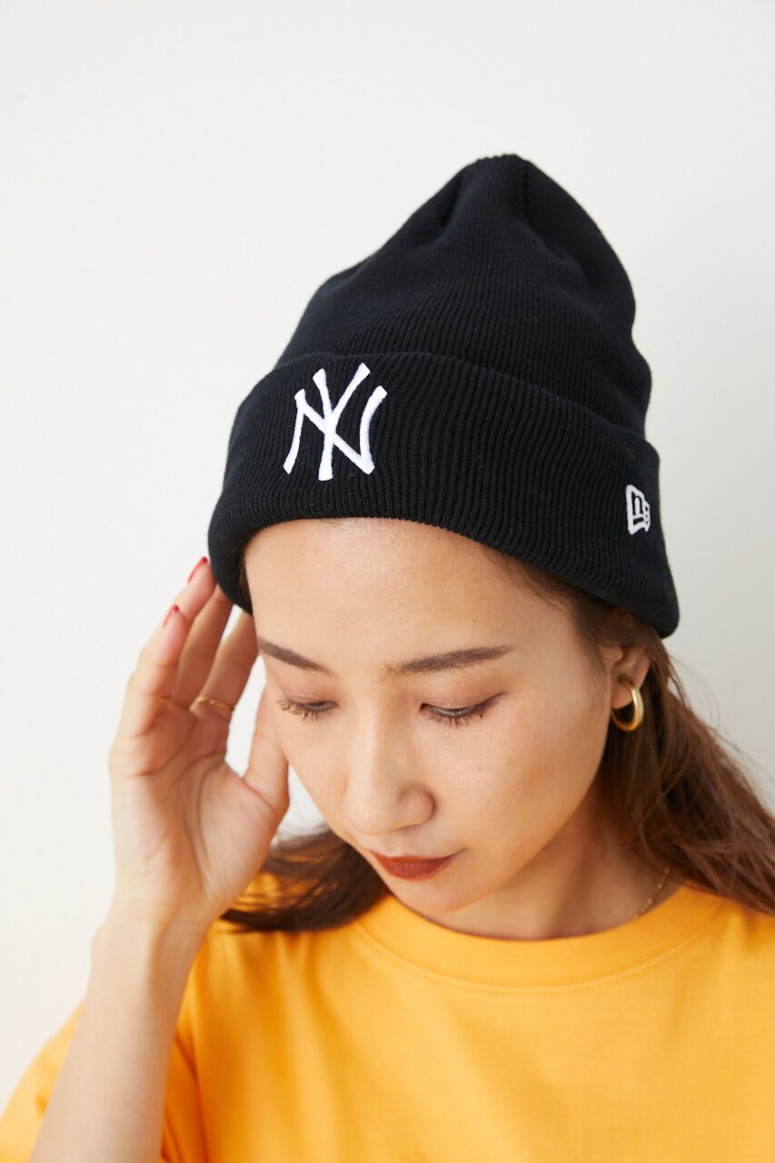 RODEO CROWNS「NEW ERA MLB KNIT CAP」|ピアス|BLK