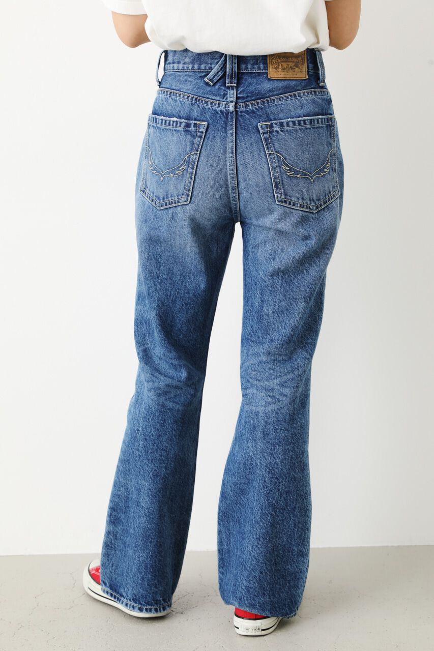 RODEO CROWNS「Rough Chic SMOOTH FLARE」|デニム|