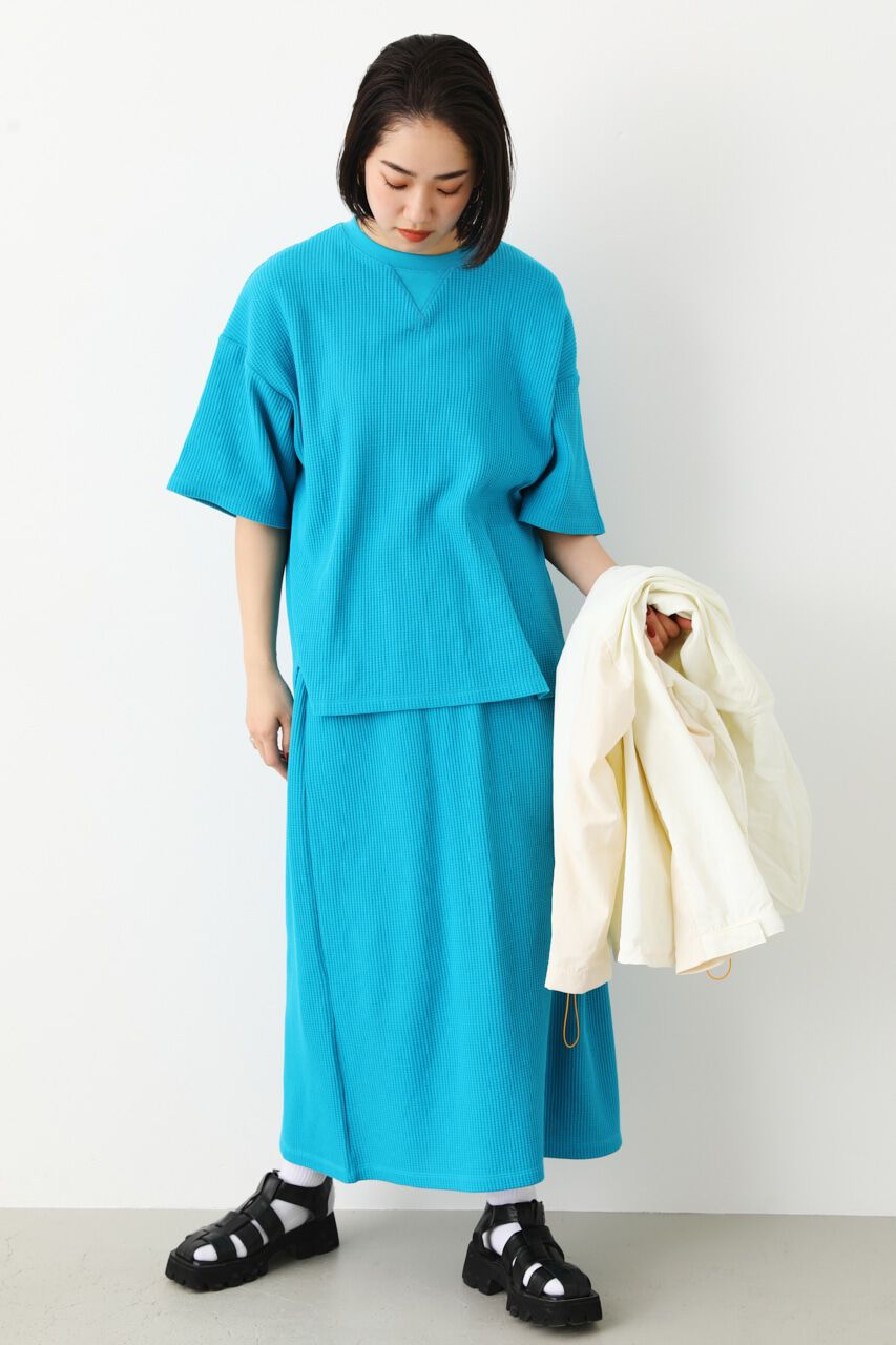 RODEO CROWNS「カラーワッフルスカート」|スカート|