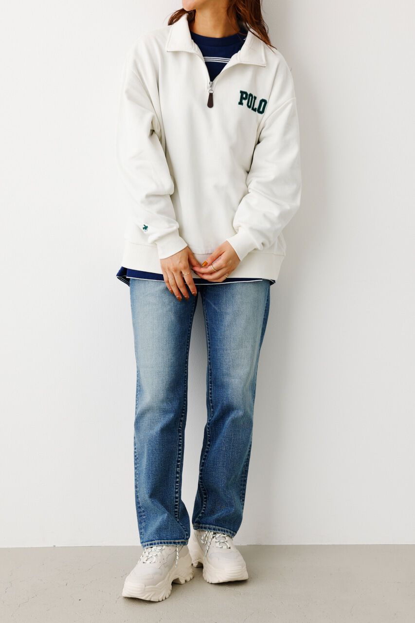 RODEO CROWNS「POLO BCS ハーフジップトップス」|Tシャツ・カットソー|