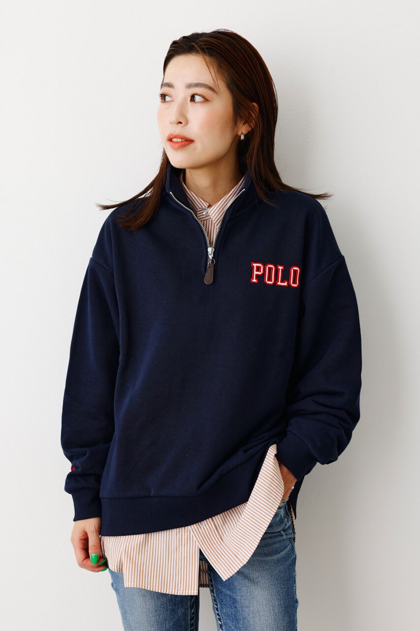 RODEO CROWNS「POLO BCS ハーフジップトップス」|Tシャツ・カットソー|