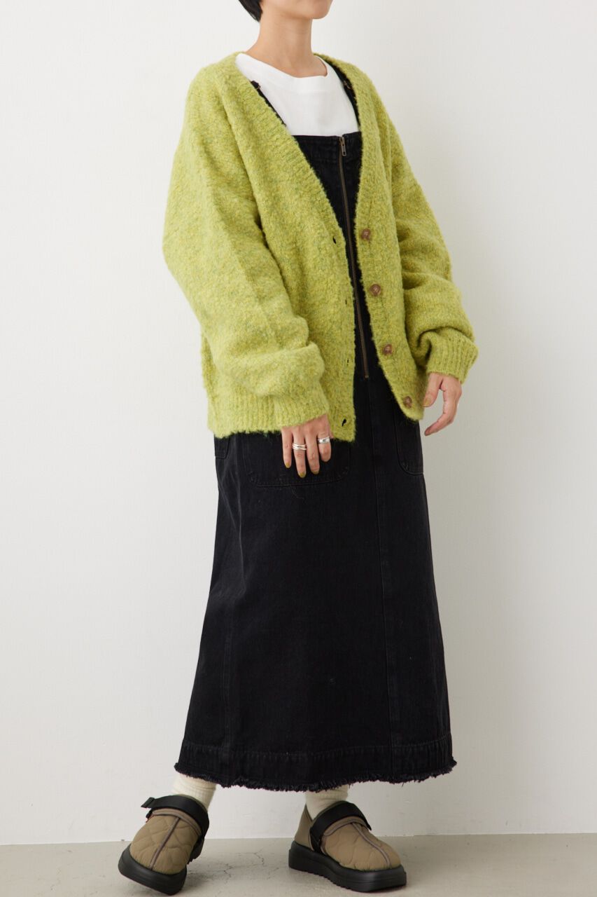 RODEO CROWNS「ミックスブークレニットカーディガン」|カーディガン|