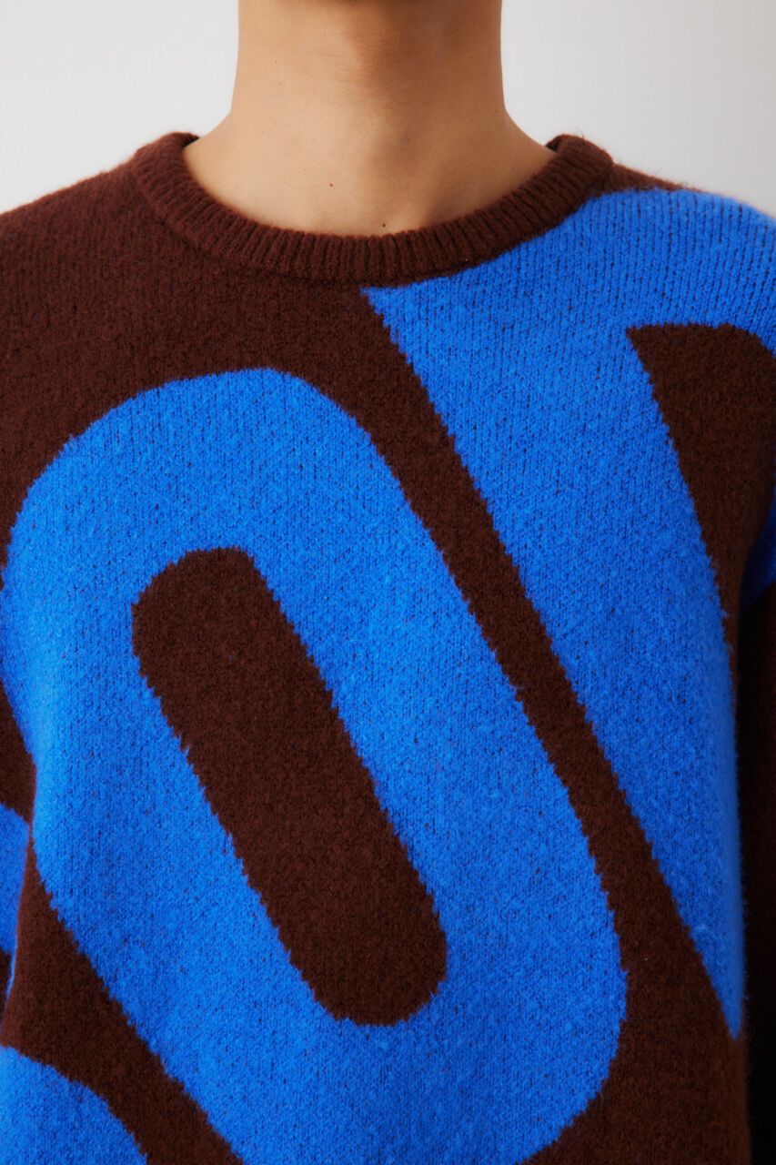 RODEO CROWNS「メンズブークレビッグロゴニットトップス」|ニット・セーター|