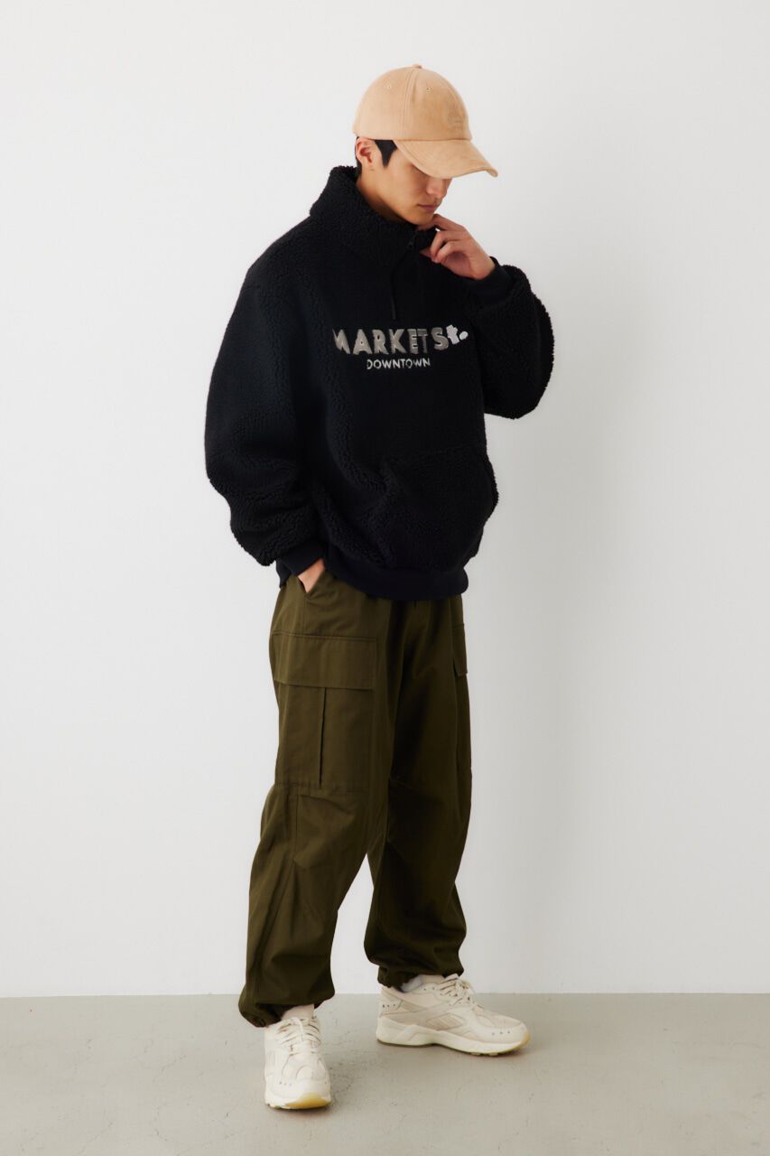 RODEO CROWNS「ボアハーフZIPトップス」|Tシャツ・カットソー|