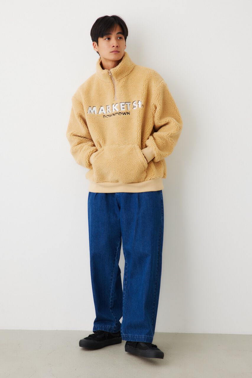 RODEO CROWNS「ボアハーフZIPトップス」|Tシャツ・カットソー|