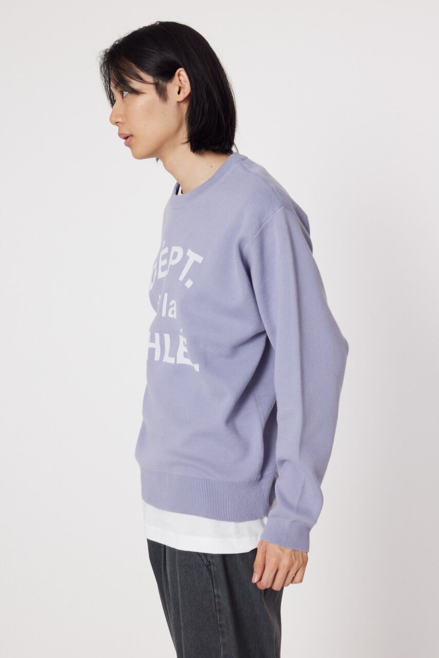 RODEO CROWNS「メンズスウェットライクジャガードニットトップス」|ニット・セーター|