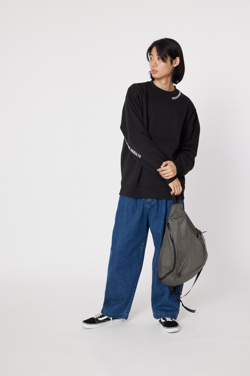 RODEO CROWNS「ニットライクメッセージロゴスウェットトップス」|Tシャツ・カットソー|