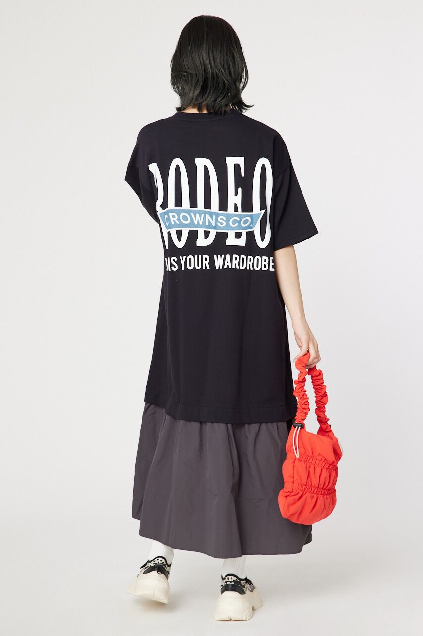 RODEO CROWNS「BACK LOGO ドッキングワンピース」|ワンピース|