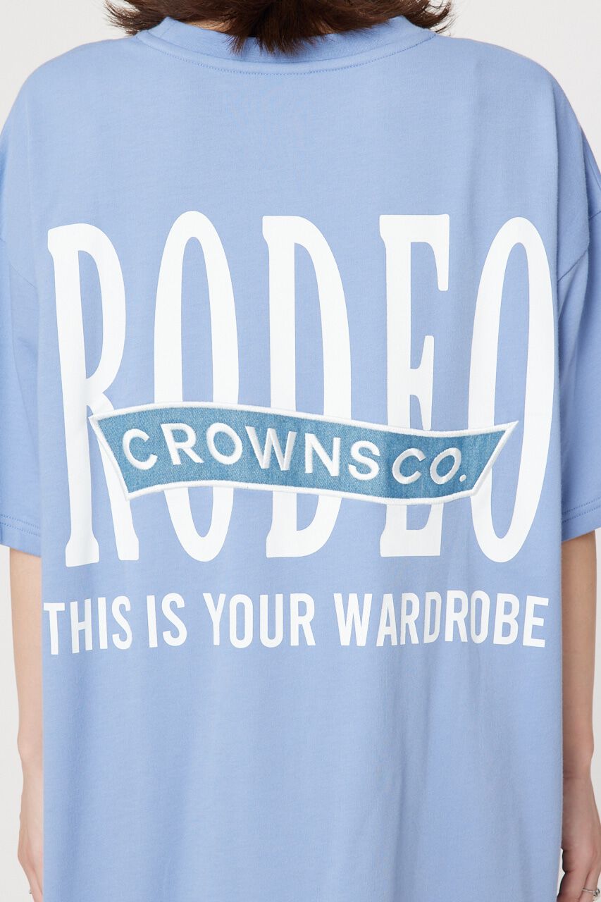 RODEO CROWNS「BACK LOGO ドッキングワンピース」|ワンピース|