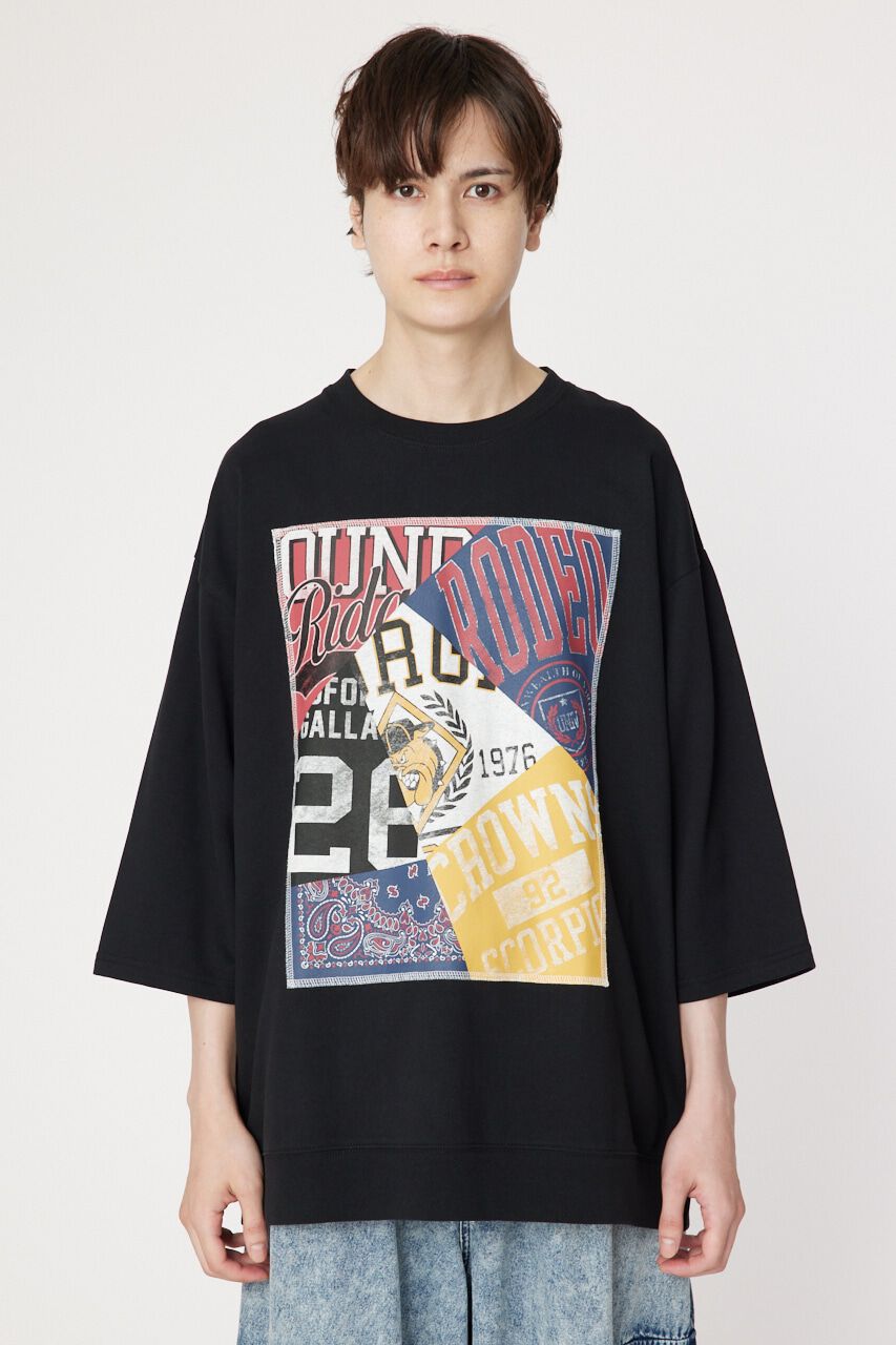 RODEO CROWNS「イラストハーフスリーブスウェット」|Tシャツ・カットソー|