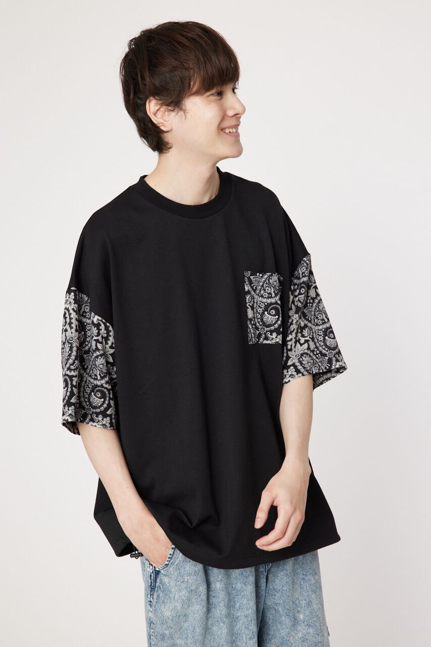 RODEO CROWNS「パターンミックスTシャツ」|Tシャツ・カットソー|BLK