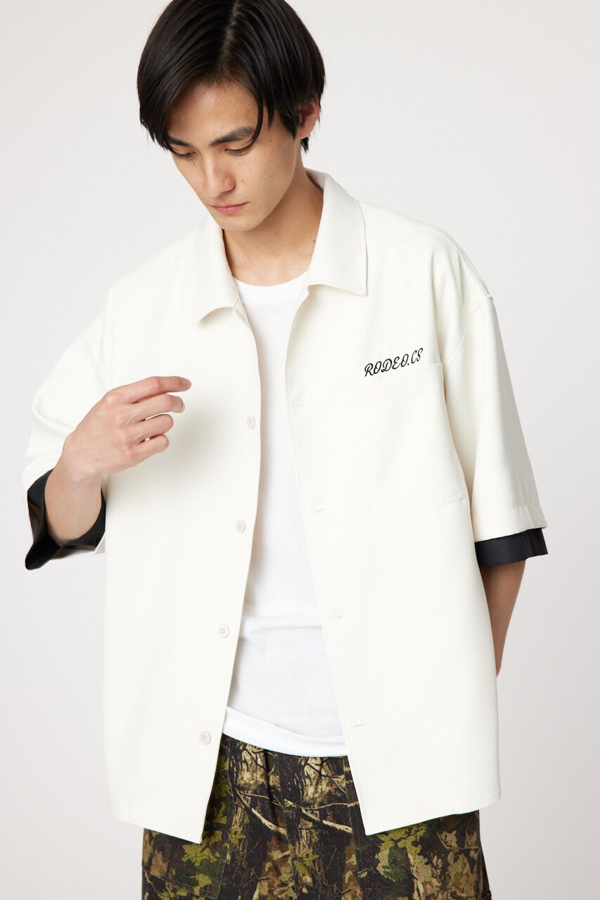 RODEO CROWNS「レイヤードオーバーシャツ」|シャツ・ブラウス|