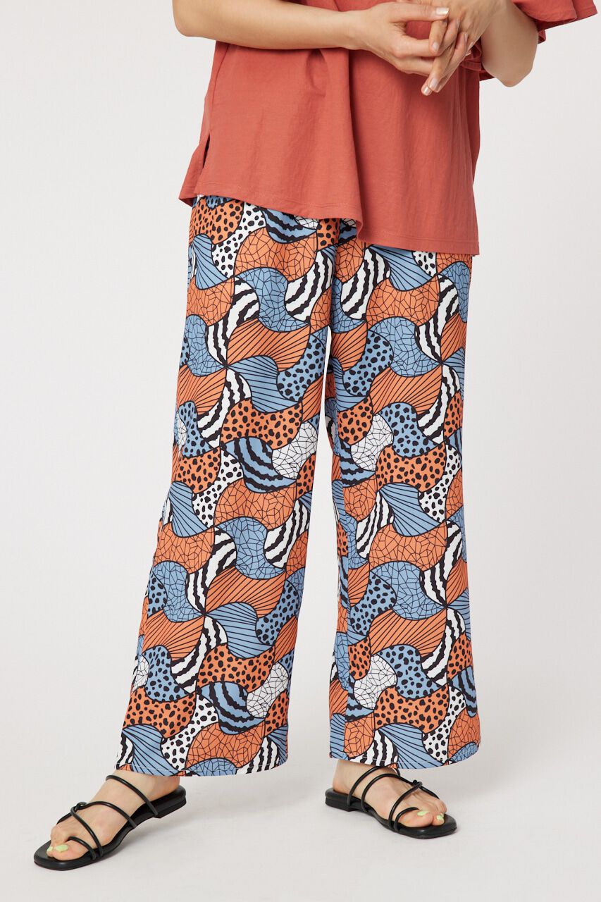 RODEO CROWNS「アソートパターンリラックスパンツ」|その他|柄ORG5